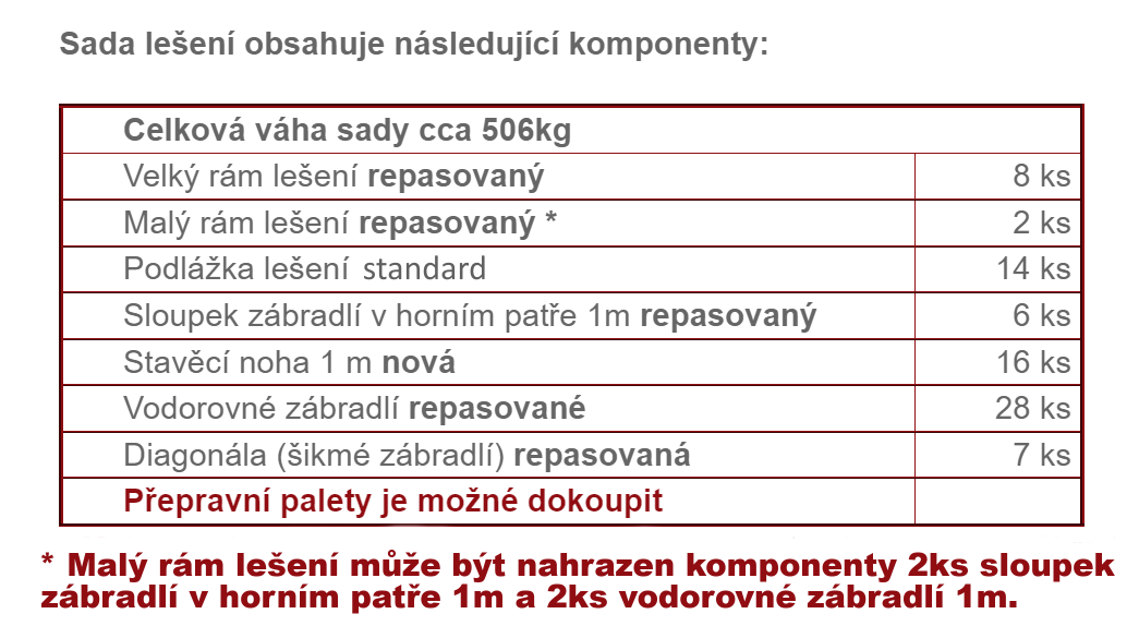 Rámové lešení 59,9 m² Podlážky standard_1